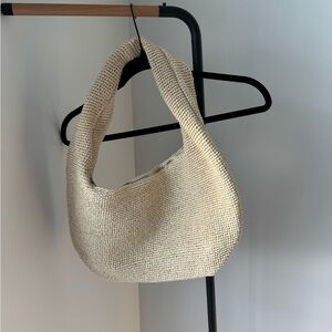 COS Mini Sling Bag - Raffia